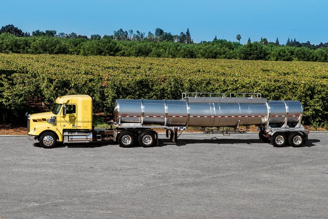 food grade liquid, truck, fleet, trucking